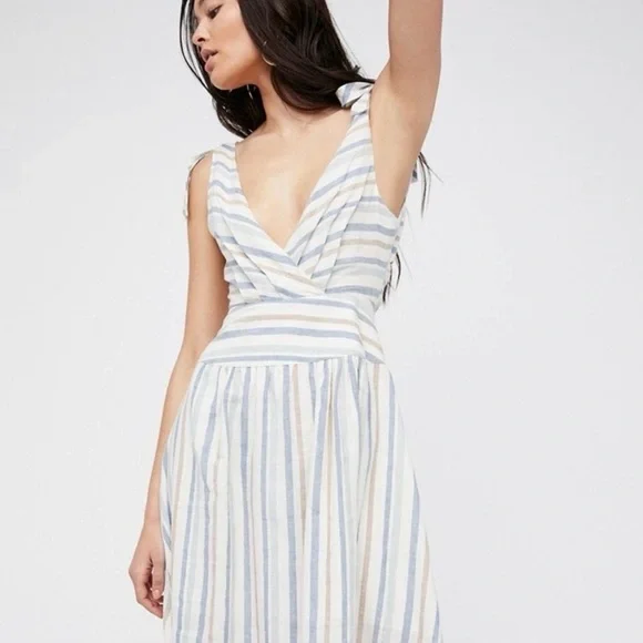 Free People Kansas City Girl Midi Dress - Picture 4 of 14